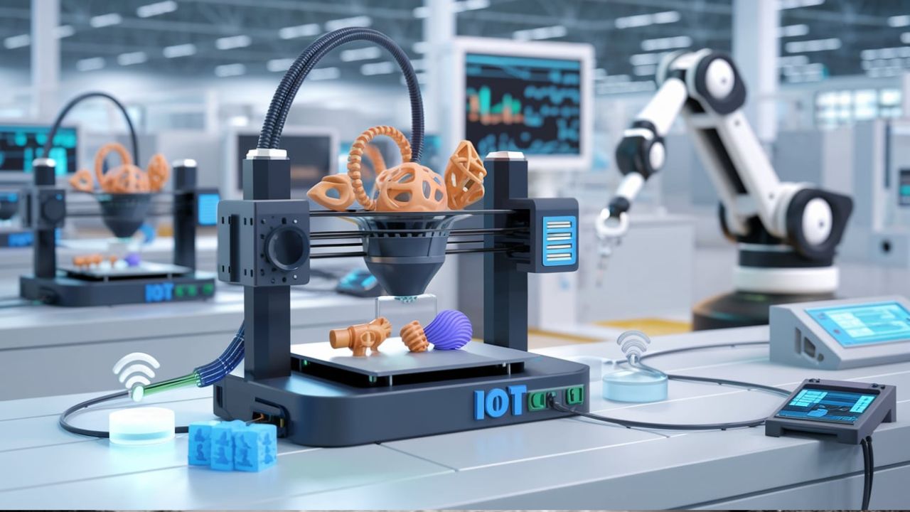 Integrating IoT with 3D Printing: The Future of Smart Manufacturing