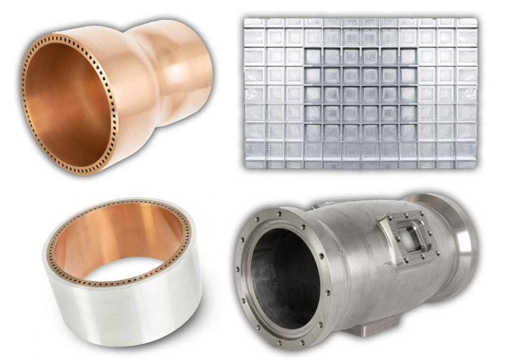 Comparison of surfaces treated with Cold Spray Technology versus untreated surfaces.